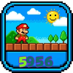 5956